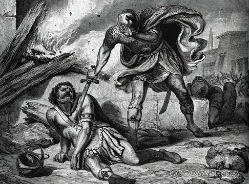 The Death of Abimelech
