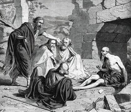 Job and His Friends Among the Ruins