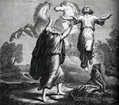 Elijah Taken Up in the Chariot of Heaven