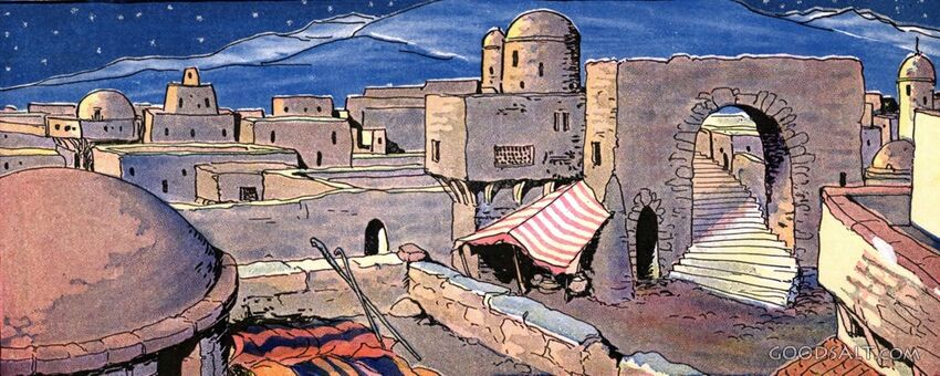 Night Over the Ancient City