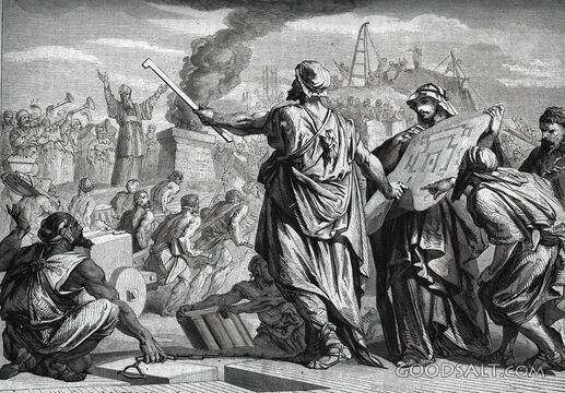 Rebuilding the Temple in Jerusalem