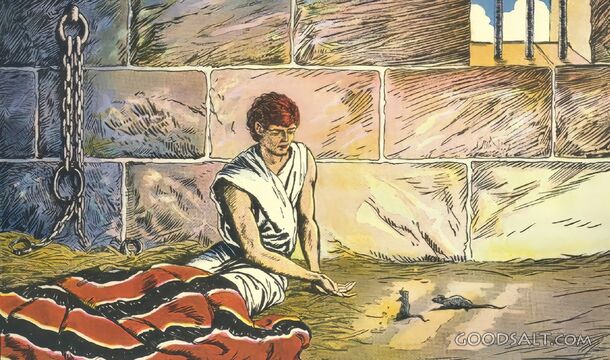 Joseph in the Prison Cell