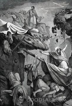 Korah’s Rebellion Swallowed by the Earth