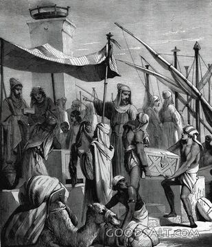 Merchants at the Harbor of Tyre