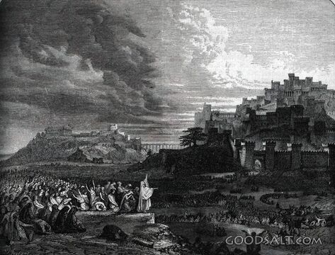 Moses Leads Israel Through the Red Sea