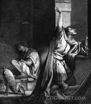 The Plague of Darkness in Egypt