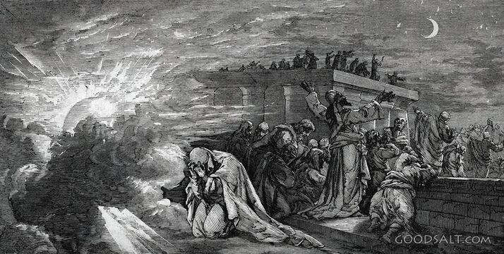 The Plague of Darkness Over Egypt