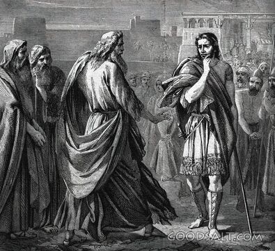 Samuel Rebukes King Saul