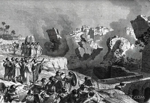 The Walls of Jericho Fall