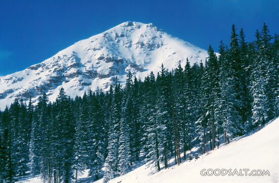 Snow Capped Mountain