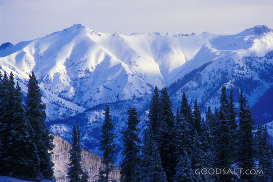 Snow Covered Mountains
