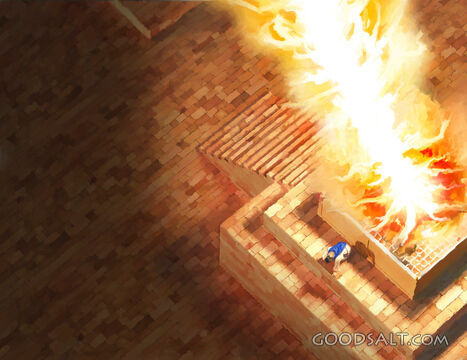 Solomon&#039;s Answer by Fire