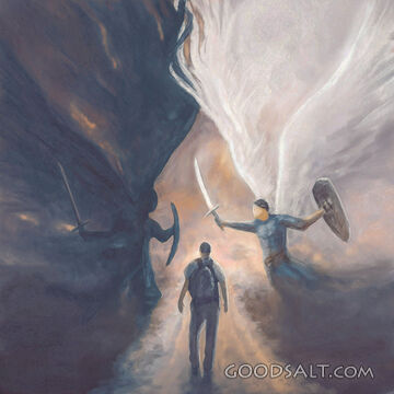 Spiritual Warfare Painting