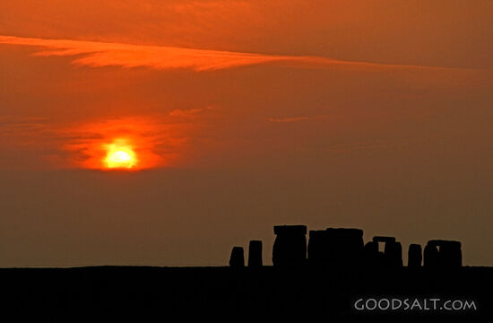 Stonehenge Sunset