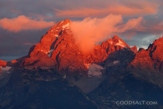 Sunrise on Grand Teton