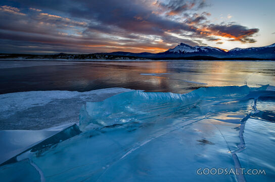 Sunrise on Ice