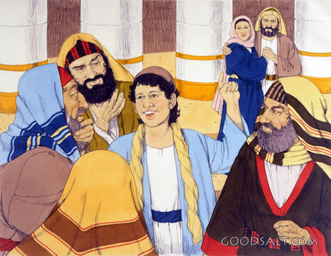 The Boy Jesus at the Temple