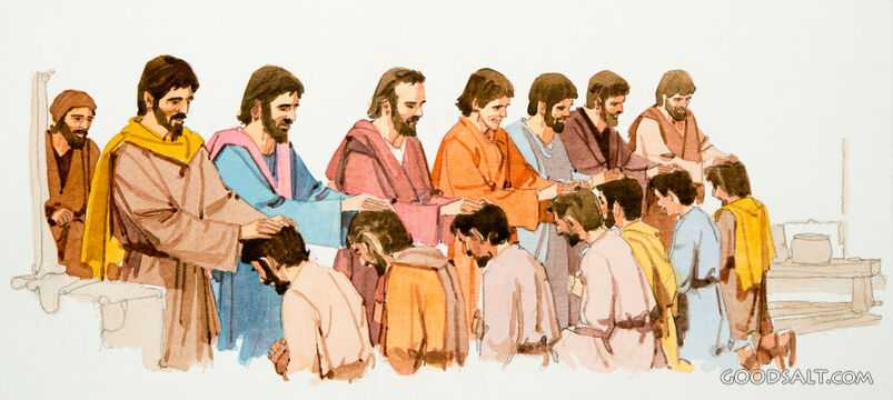 The Deacons Are Anointed