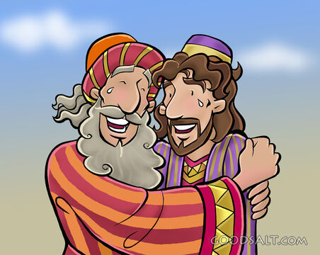 The Father Hugs His Wayward Son