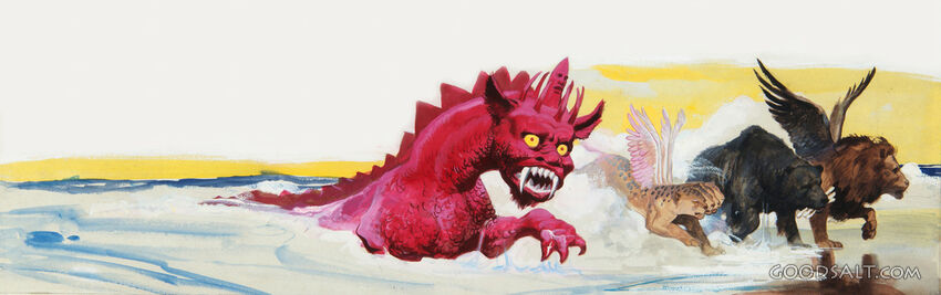 The Four Beasts of Daniel&#039;s Vision From the Sea
