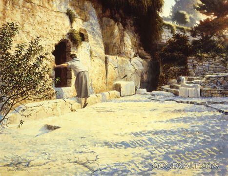 The Garden Tomb, He Is Risen!