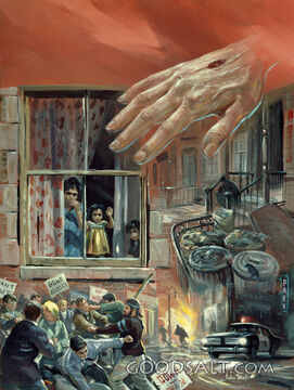 The Hand of Jesus