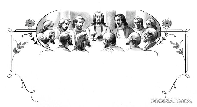 The Last Supper (framed Design)