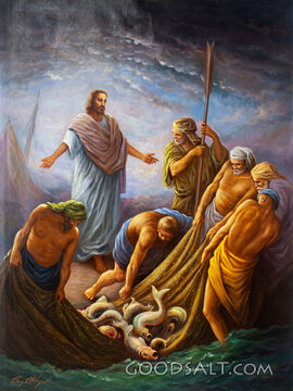 The Miraculous Catch of Fish 