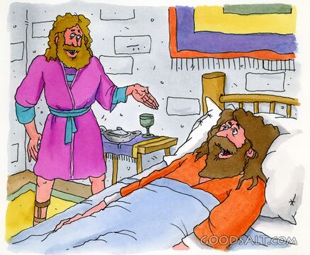 The Paralyzed Man Hears About Jesus