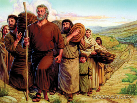 The People of Israel Crossed the Jordan River