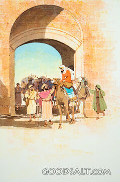 The Queen of Sheba Arrives in Jerusalem