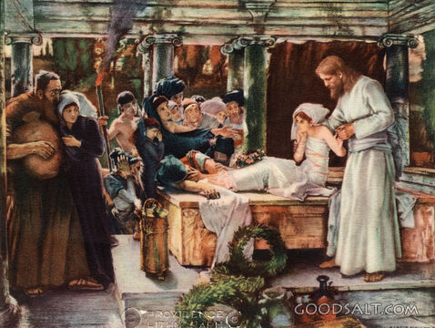 The Raising of Jairus&#039; Daughter