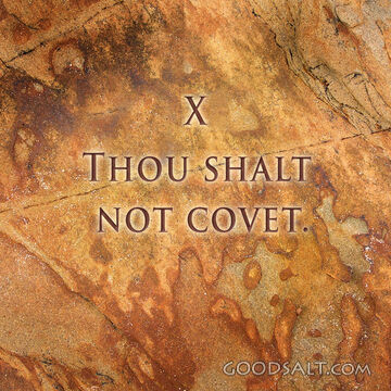 The Tenth Commandment