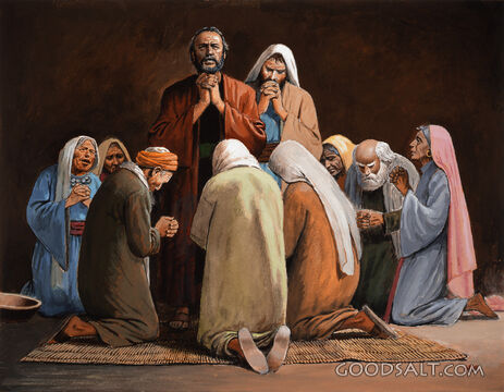 The Workers of the First Church in Prayer