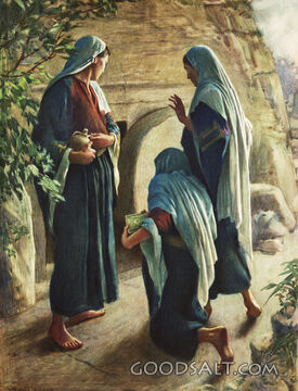 Three Marys at Tomb