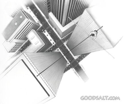 Tight Roping Across Two Skyscrapers