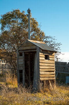 toilet or &quot;dunny&quot; out back