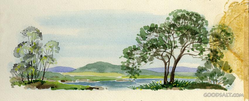 Trees by the Lake