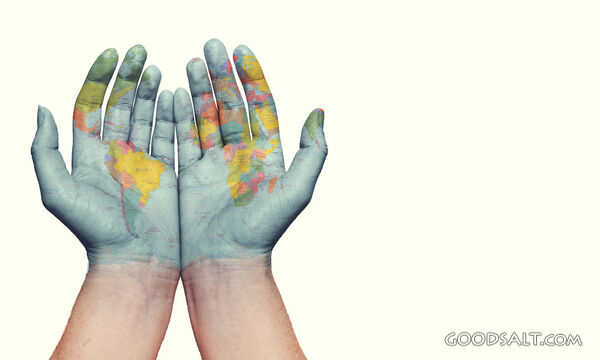 Two Hands With Earth