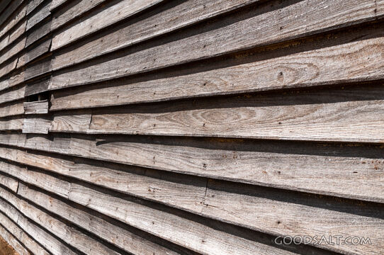 Unpainted warped boards, Jerangle, NSW