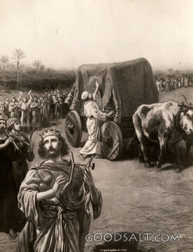 Uzzah Touches the Ark