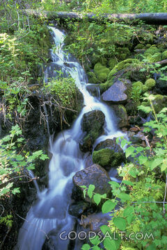Water Falling over Rocks