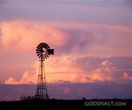 Windmill and Clouds