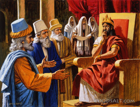 Wise Men Before King Herod
