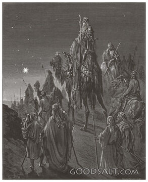 Wise Men Guided by the Star