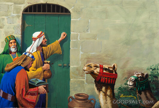 Wise Men Knock at Door