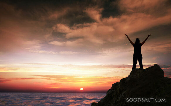 Woman Lifting Her Arms