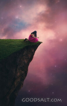 Woman Praying Alone