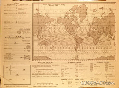 World Aeronautical Chart Index