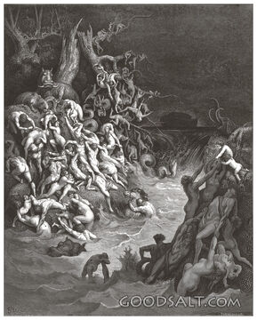 World Destroyed by Waters